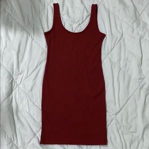 NWT Forever 21 Ribbed Bodycon Mini Dress, Small